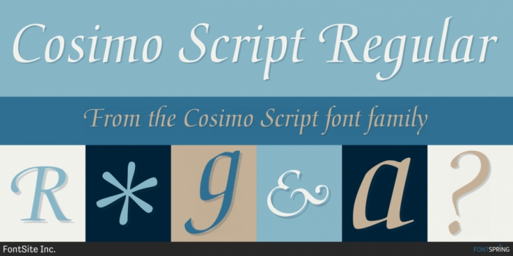 Cosimo Script Font Download