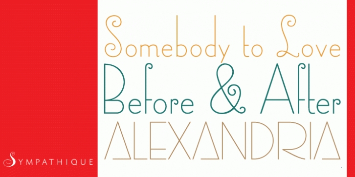 Sympathique Pro Font Download