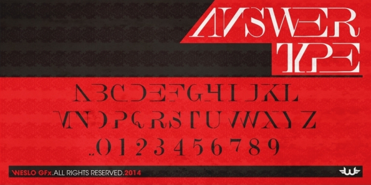 Answer Type Font Download