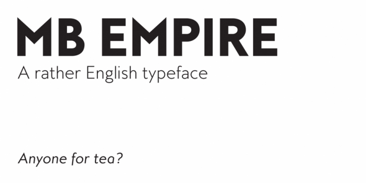 MB Empire Font Download