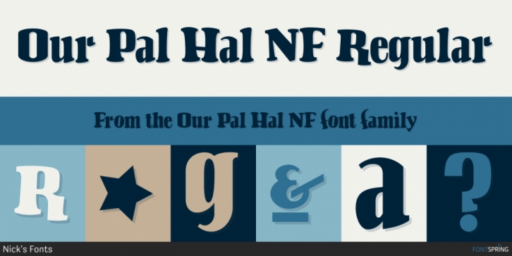 Our Pal Hal NF Font Download