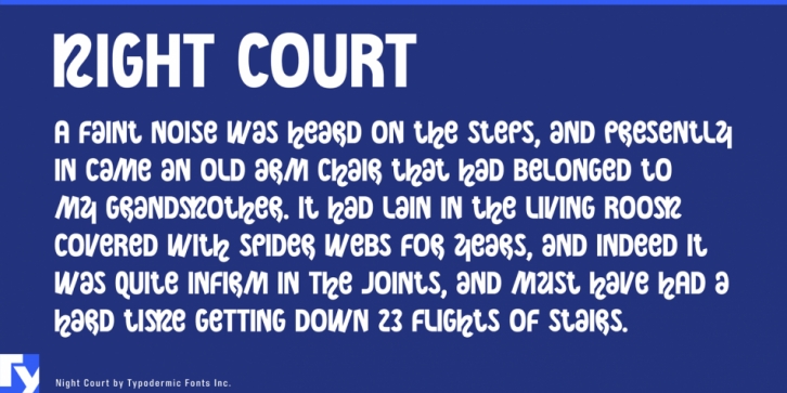Night Court Font Download