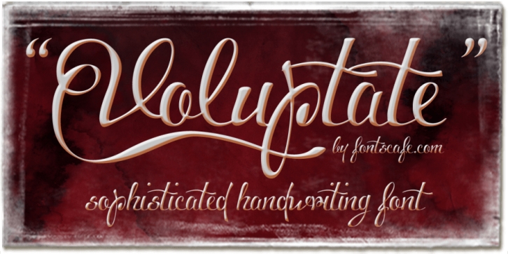 Voluptate Font Download