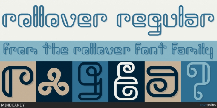 Rollover Font Download