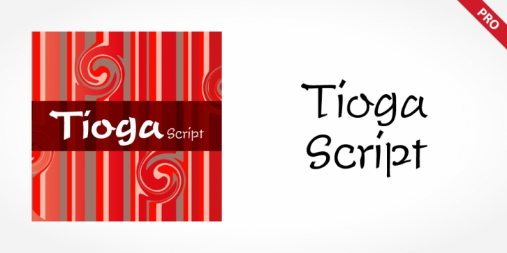 Tioga Script Pro Font Download
