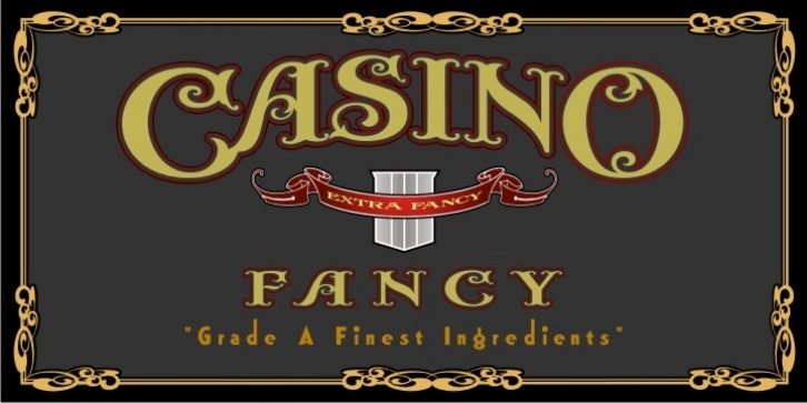 Casino Fancy Font Download