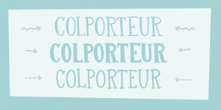 Colporteur Font Download