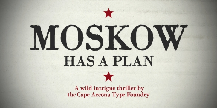 CA Moskow has a plan Font Download