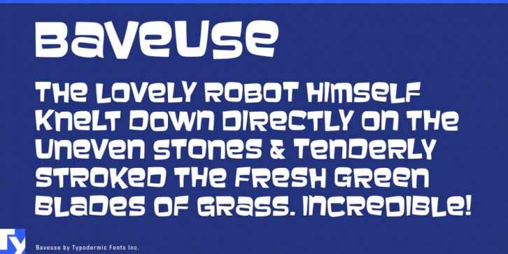 Baveuse Font Download