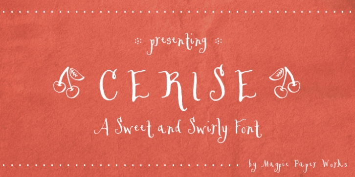 Cerise Font Download