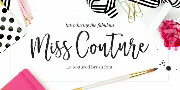 Miss Couture Font Download