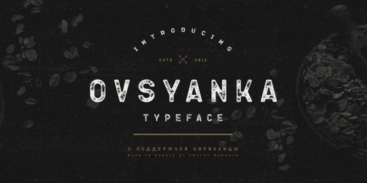 Ovsyanka Font Download