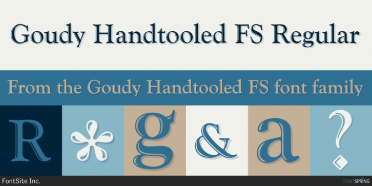 Goudy Handtooled FS Font Download