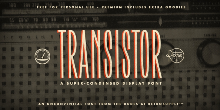 Transistor Font Download