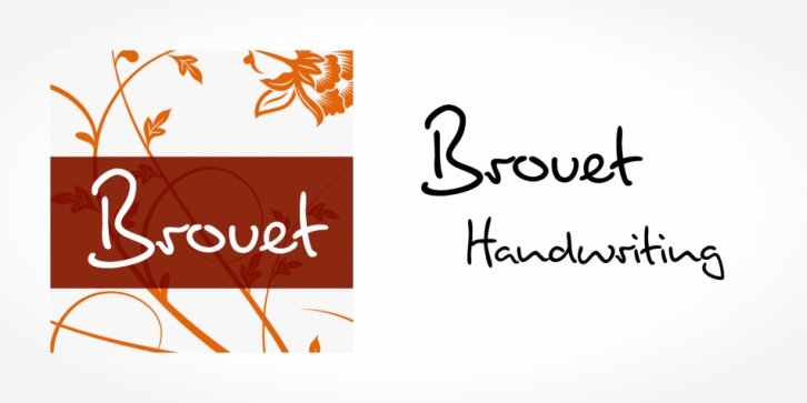 Brouet Handwriting Font Download