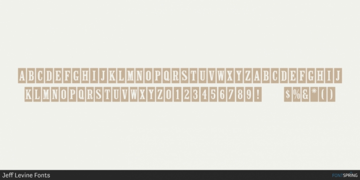 Mailbox Letters JNL Font Download