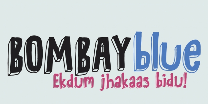 Bombay Blue Font Download