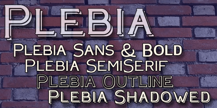 Plebia Font Download