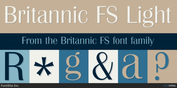Britannic FS Font Download