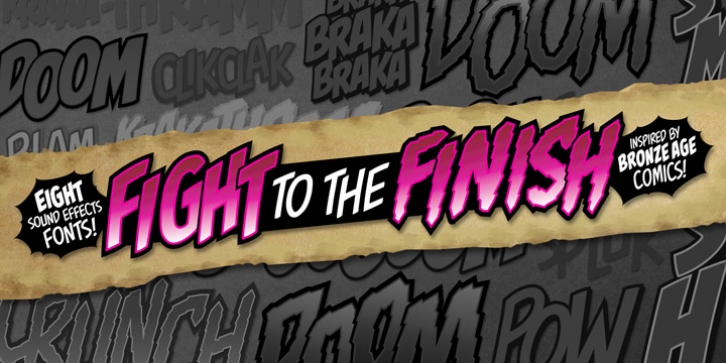 Fight To The Finish BB Font Download