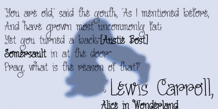 Austie Bost Somersaults Font Download