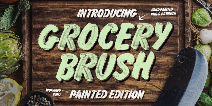 Grocery Brush Font Download