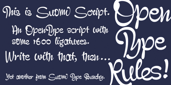 SuomiScript Font Download