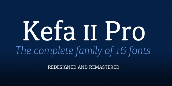 Kefa II Pro Font Download