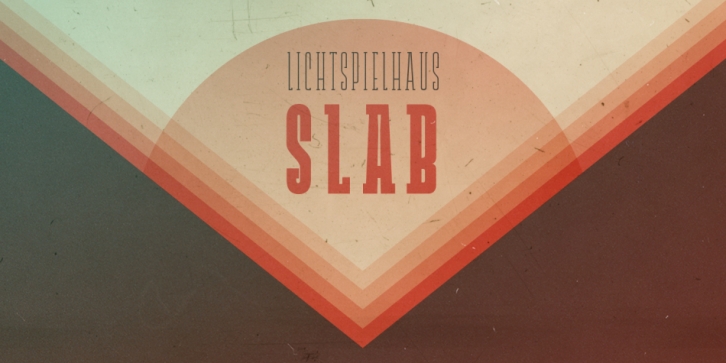 Lichtspielhaus Slab Font Download