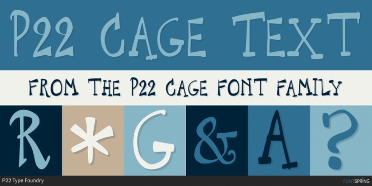 P22 Cage Font Download