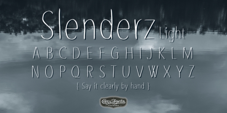 Slenderz Font Download
