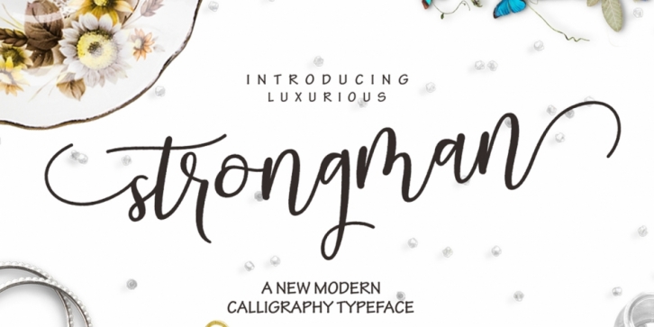 Strongman Script Font Download