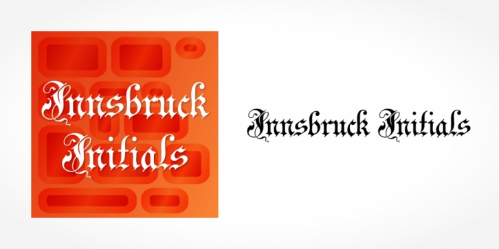 Innsbruck Initials Font Download