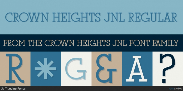 Crown Heights JNL Font Download