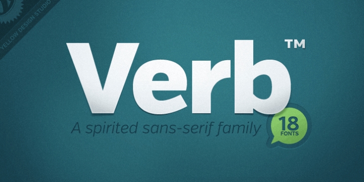 Verb Font Download
