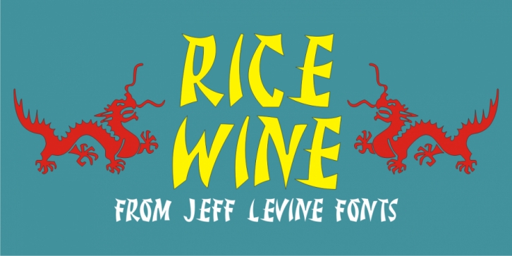 Rice Wine JNL Font Download