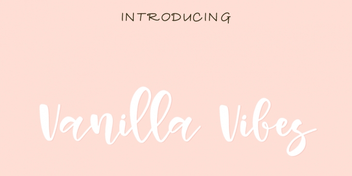 Vanilla Vibes Font Download
