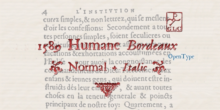 1589 Humane Bordeaux Font Download