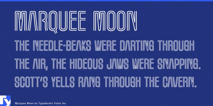 Marquee Moon Font Download