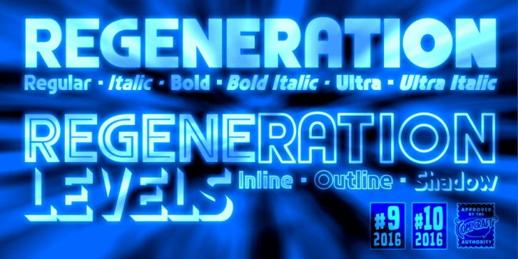 Regeneration Font Download