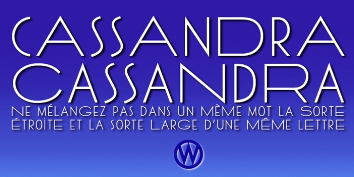 Cassandra Plus Font Download