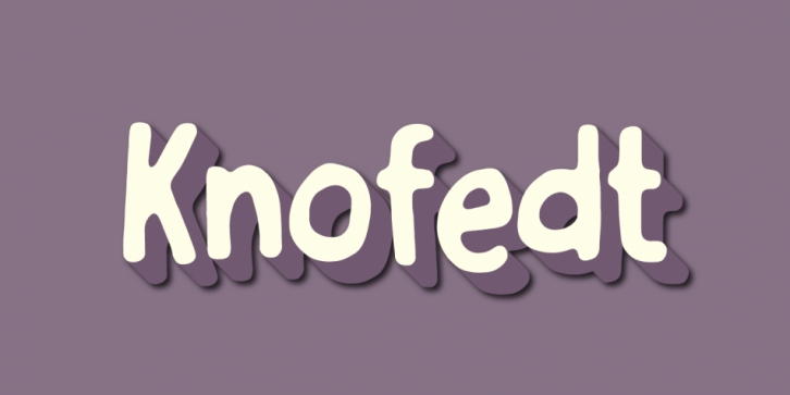 Knofedt Font Download