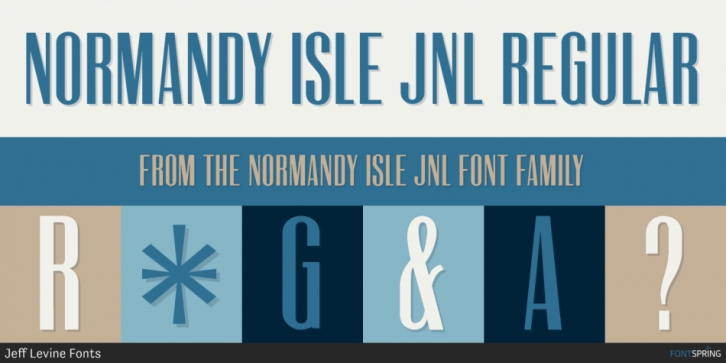 Normandy Isle JNL Font Download