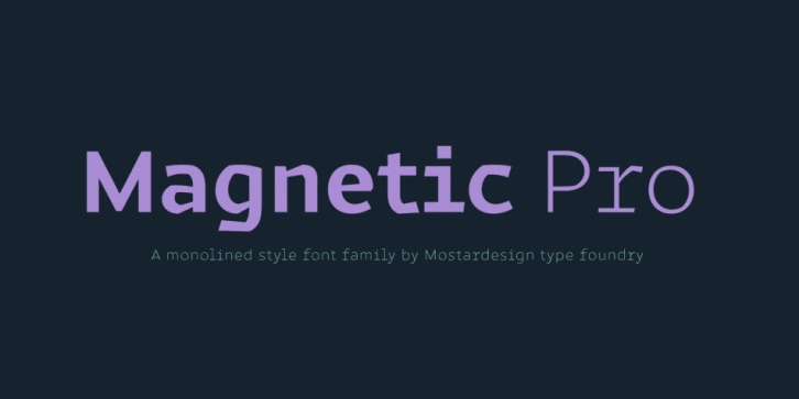 Magnetic Pro Font Download