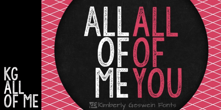 KG All of Me Font Download