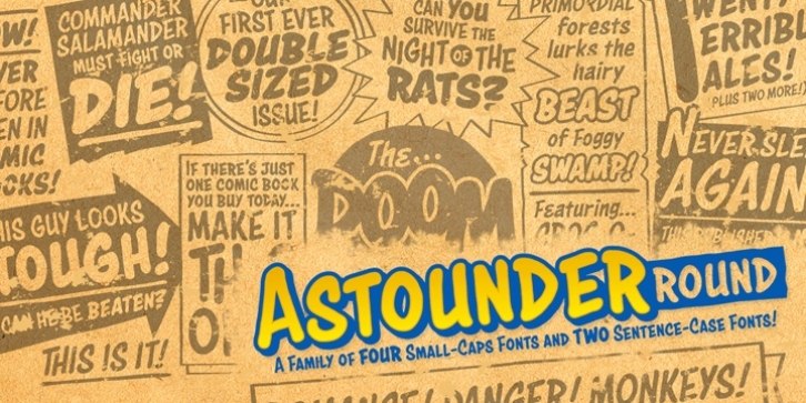 Astounder Round BB Font Download