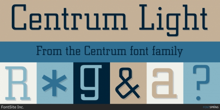 Centrum Font Download