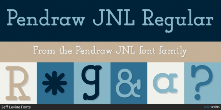 Pendraw JNL Font Download