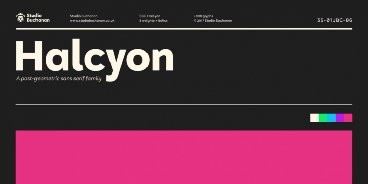 Halcyon Font Download