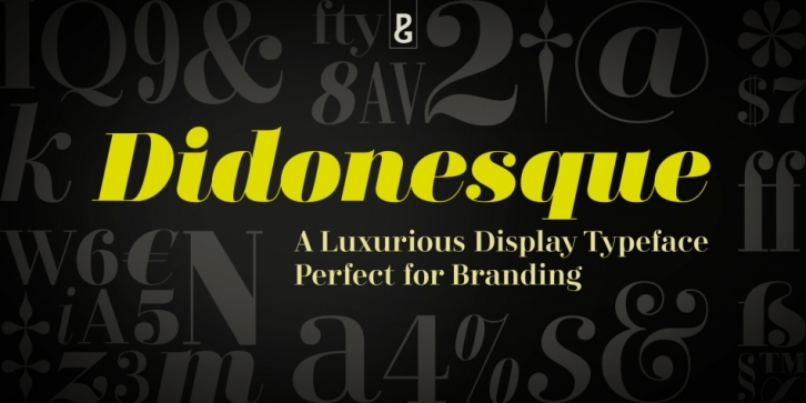 Didonesque Font Download